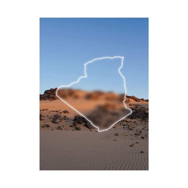 Algeria Country Map | Luminous Landscapes by Visitify