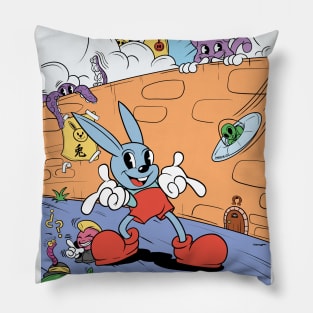 WABBIT'S NEIGHBORS Pillow