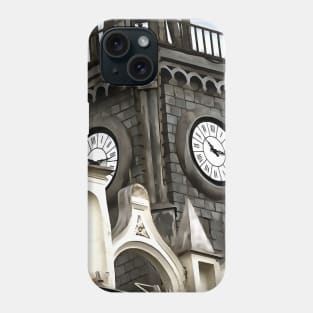 Сlock on the old tower Phone Case