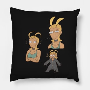 Larxene Doodles Pillow