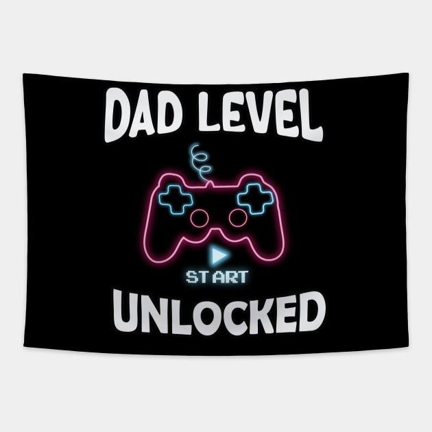 DAD LEVEL UNLOCKED Tapestry by SCOTT CHIPMAND