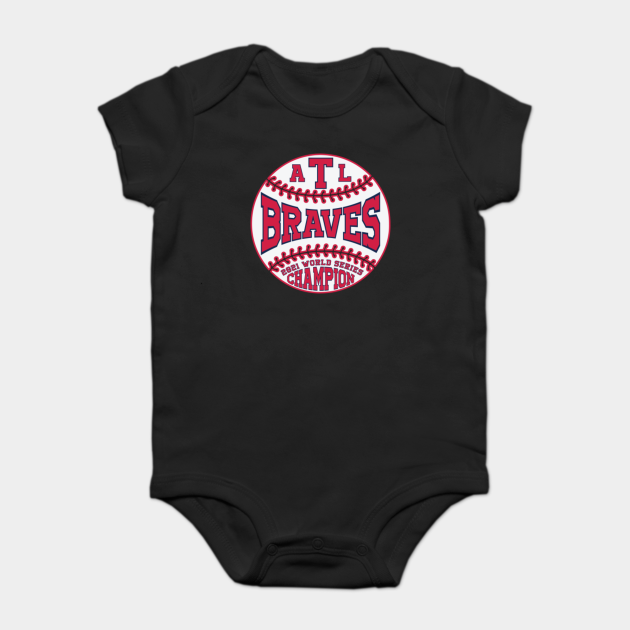 Braves World Series Champion Baby Bodysuit