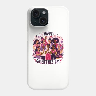 Cheers to Sisterhood: A Galentine's Day Celebration! Phone Case