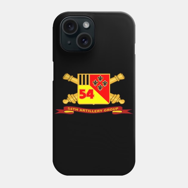 54th Artillery Group w Br - Ribbon - X 300 Phone Case by twix123844