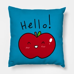 Hello! Apple Pillow