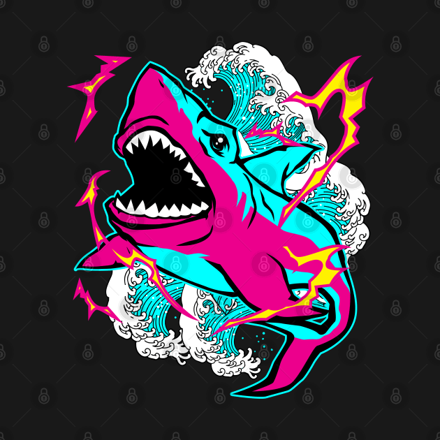 ELECTRIC SHARK by weckywerks