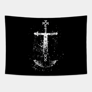 Leviathan Protection Rune Tapestry