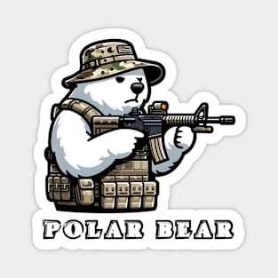 Tactical Polar Bear Magnet