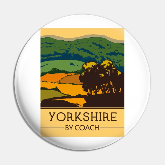 Yorkshire By Coach Pin by nickemporium1