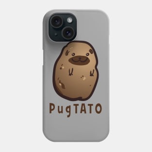 Pugtato Pug Potato Pun Shirt Phone Case