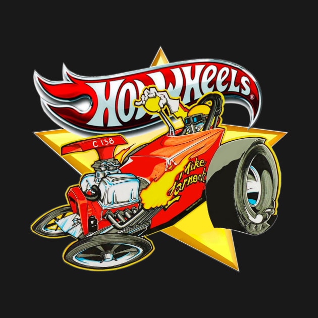 Mike Zarnock's Altered Roadster on FRONT of by Hot Wheels Tv