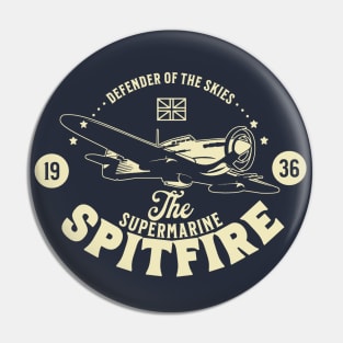 Spitfire - Defender of The Skies | WW2 Plane Pin