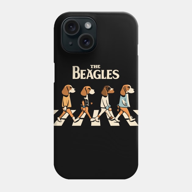 The Beagles Phone Case by NerdsbyLeo