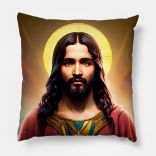 Jesus Christ my faithful friend never leaves me Pillow