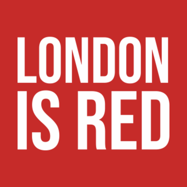 Arsenal - London is Red New - Arsenal - T-Shirt | TeePublic