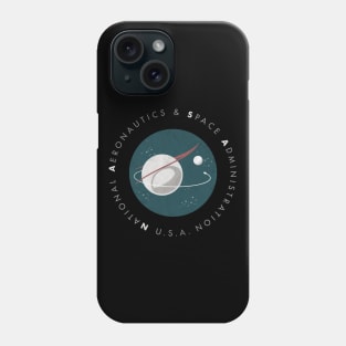 NASA Vintage Seal Logo by ©  Buck Tee Originals Phone Case