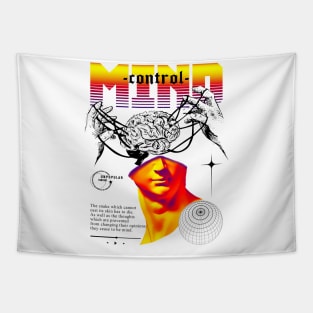 Control Mind Modern Streetwear Tapestry