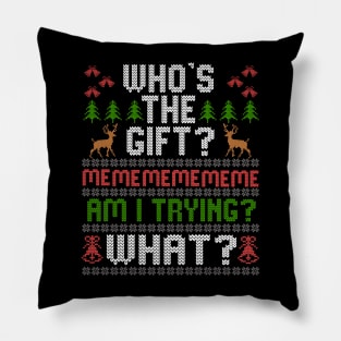 Christmas Humor Sarcastic In The Family Favorite Person Pillow