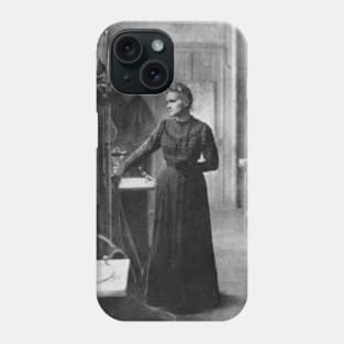 Marie Curie Portrait Phone Case