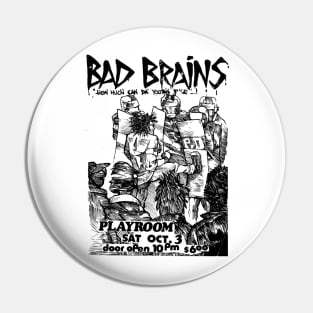 BAD BRAINS button –