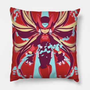 The Red Hero - Less colors V2 Pillow