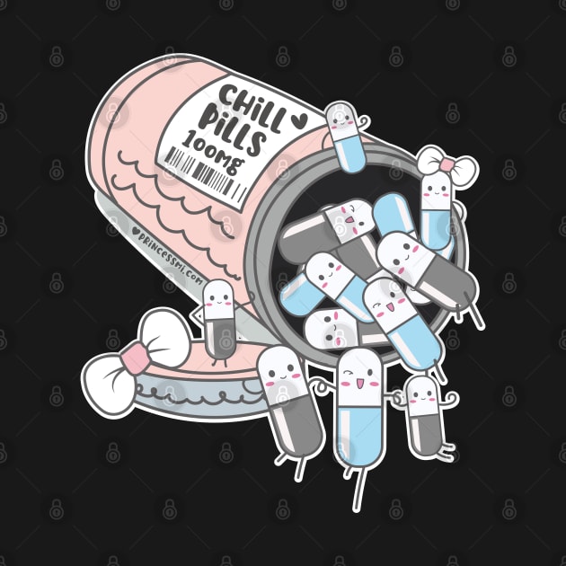 chill pills cute pills cartoon by princessmi-com