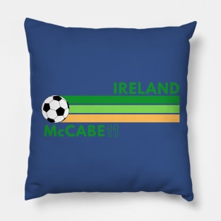 Katie McCabe Ireland design Pillow