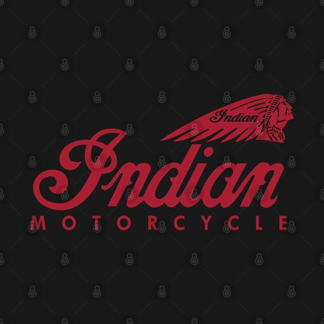 Indian Motorcycle Logo by funkymonkeytees