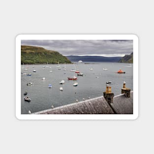 The harbour at Portree -  Isle of Skye, Scotland Magnet