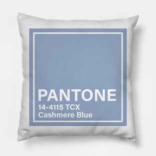 pantone 14-4115 TCX Cashmere Blue Pillow