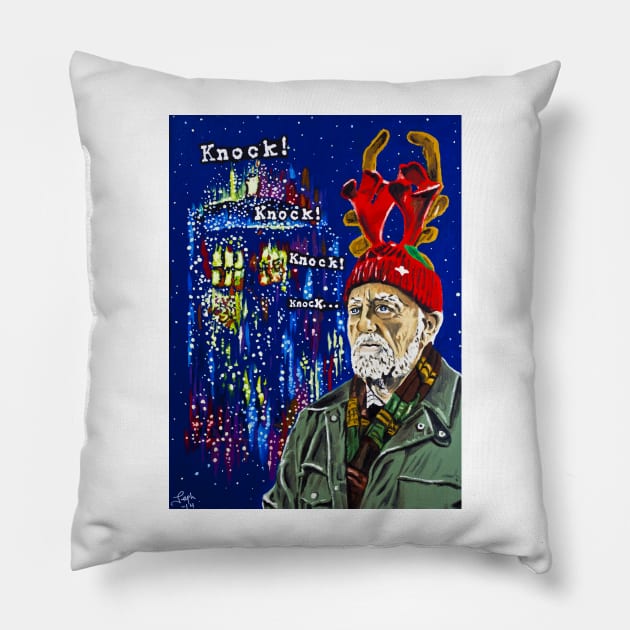 Wilfred Mott and the Four Knocks. Pillow by jephwho