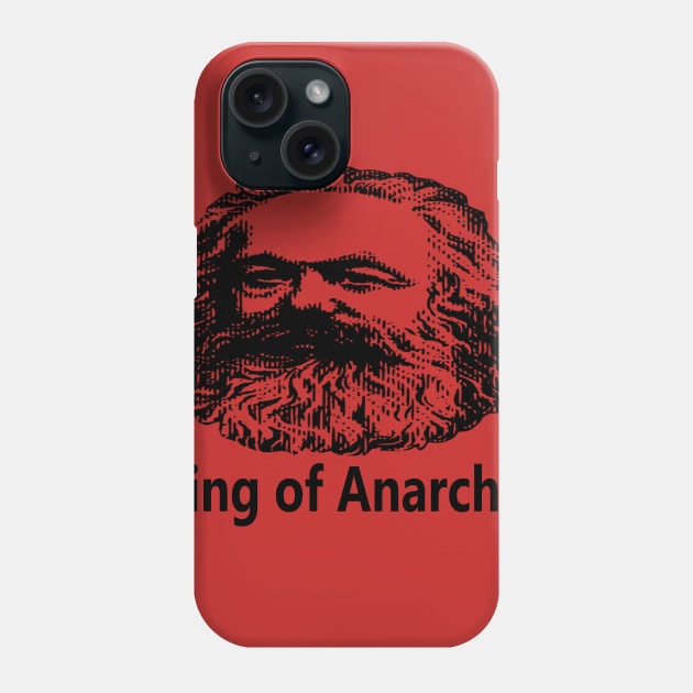 King of Anarchy Marx Phone Case by jacks