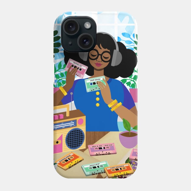 Cassette Player Phone Case by tabithabianca