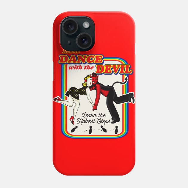 How To Dance With The Devil Phone Case by Alema Art