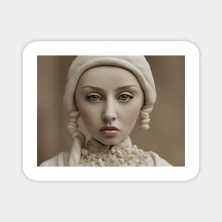 Portrait of Christina Aguilera Magnet