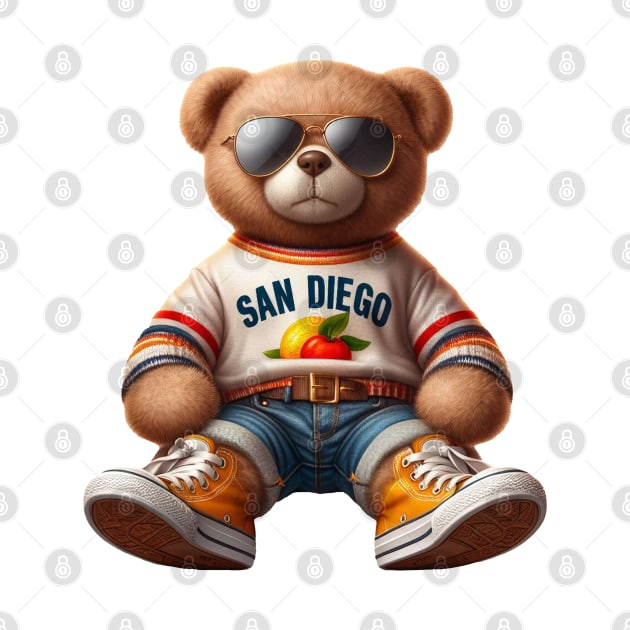 San Diego Teddy Bear by Americansports