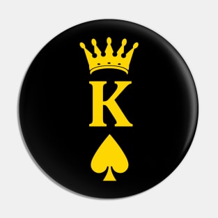 King of Spades Pin