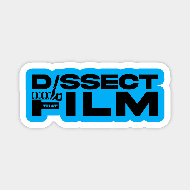 Dissect That Film Black Logo Magnet by Dissect That Film