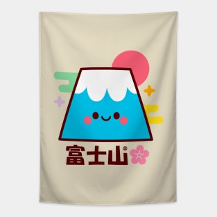 Fuji san kawaii Tapestry