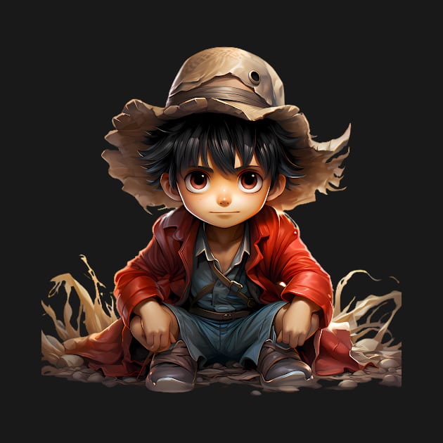 Reimagined Monkey D. Luffy from One Piece by Keciu's Shop