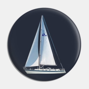 HR 46 Sailboat Pin