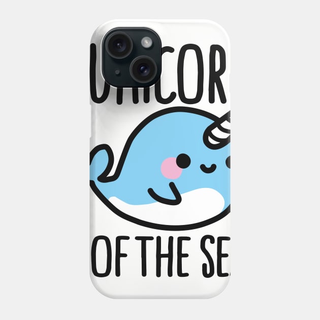 Unicorn of the sea Phone Case by LaundryFactory