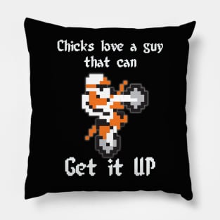 Get it up Excite Bike Orange Pillow