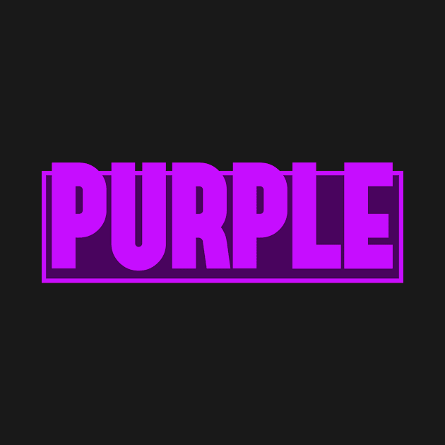 Purple. Simple minimalistic "Purple Color". by A -not so store- Store