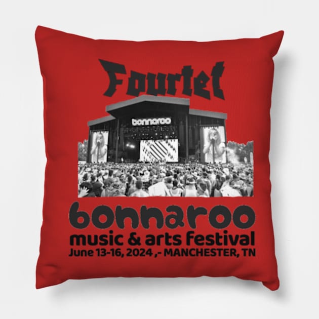 Fourtet Music Fest Pillow by Jang andong