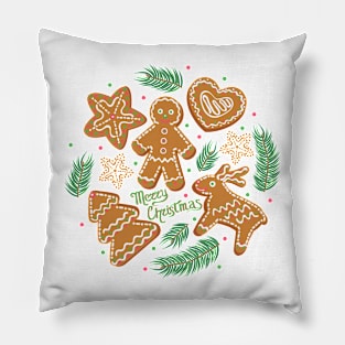 Christmas gingerbread Pillow