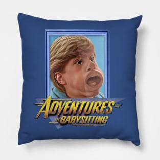 Adventures in Babysitting Pillow