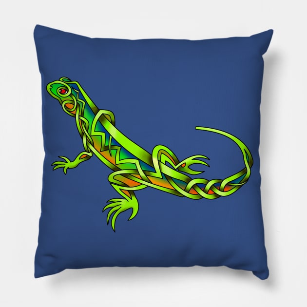 Lizard Pillow by KnotYourWorld4