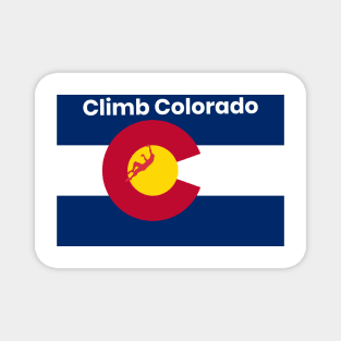 Climb Colorado Magnet