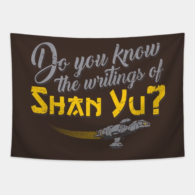 Shan Yu Tapestry by bigdamnbrowncoats